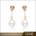 OUXI top design latest big sale hanging pearl earrings